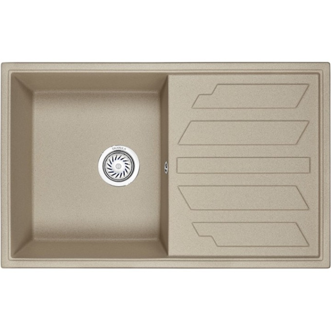 Кухонная мойка GRANULA GR-8002 песок 8002 PECOK